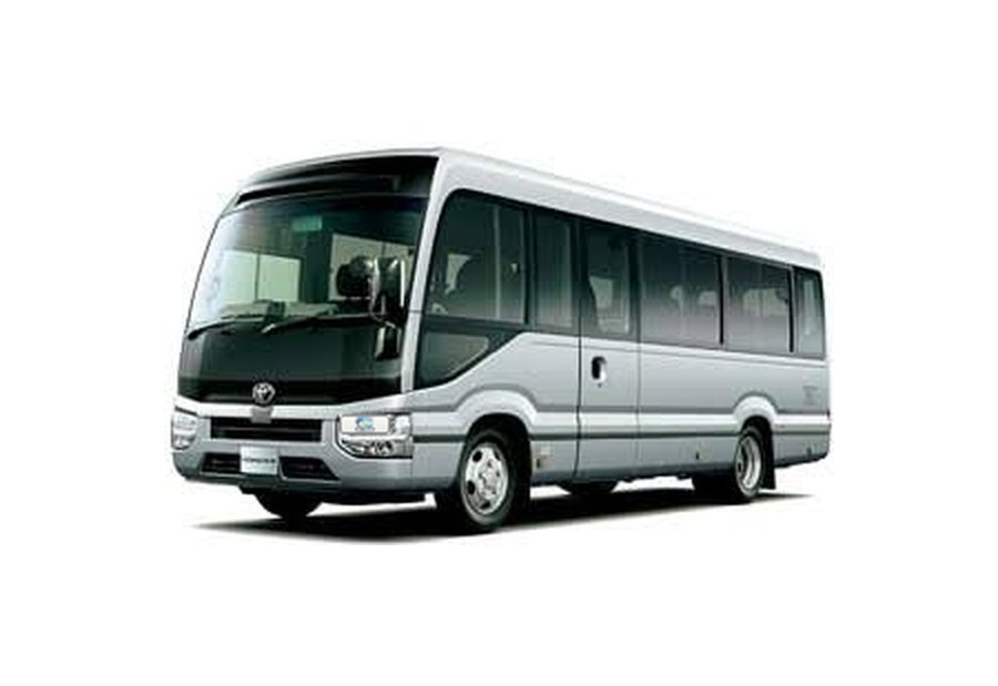 Emrays Coaster bus for group transfers